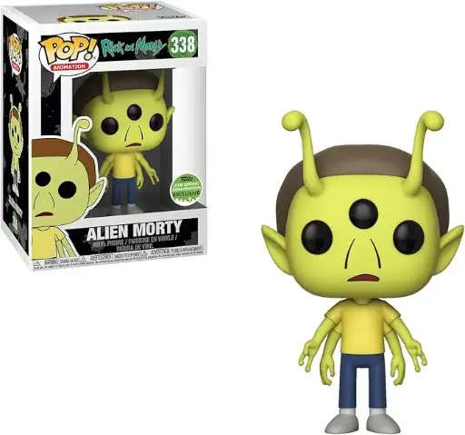 FUNKO RICK AND MORTY - Alien Morty - ECCC 2018 Exclusive #338 