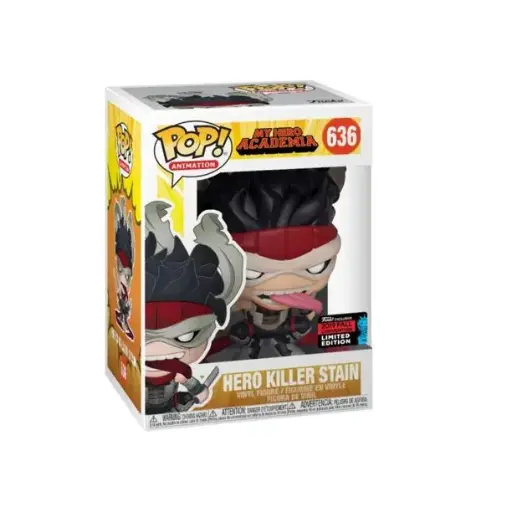FUNKO POP ANIMATION MY HERO ACADEMIA Killer Stain 2019 NYCC #636
