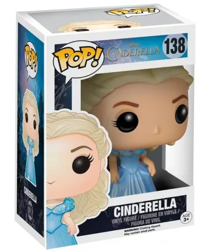  Funko Pop Disney CINDERELLA-CINDERELLA Live Action Movie #138