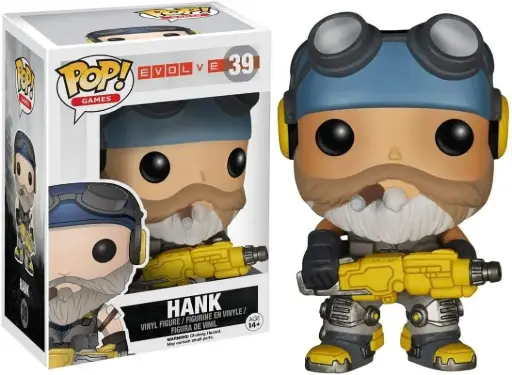  Funko Pop Games Evolve - Hank #39  