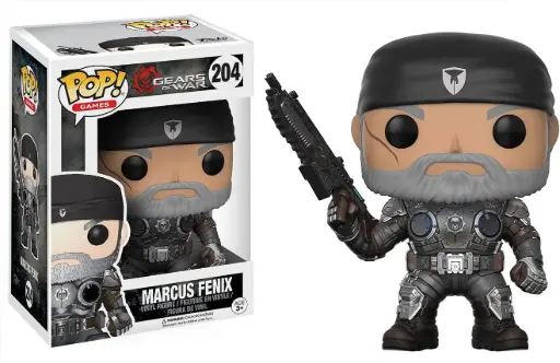  Funko Pop GAMES Gears of War Marcus Fenix #204