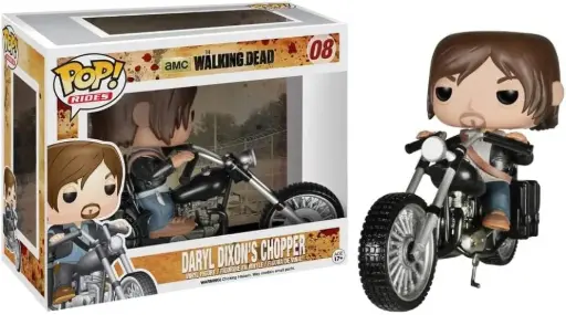 Funko Pop Rides Walking Dead Daryl Dixon Chopper #08