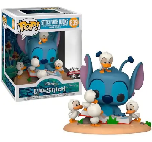 Funko Pop Disney Lilo y Stitch Stitch With Ducks #639