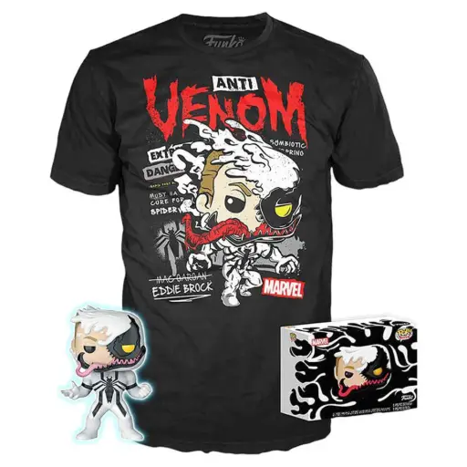 Funko Pop Tees Marvel Anti Venom Talla XL