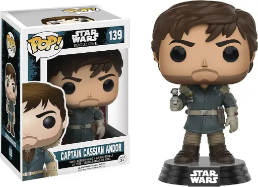  Funko Pop Star Wars Captain Cassian Andor #139