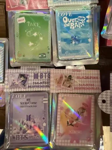 KPOP Tarjetas desprendibles