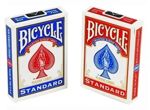 [BICYCLE-RED-STANDARD] Bicycle Poker Baraja de cartas Tamaño Estándar