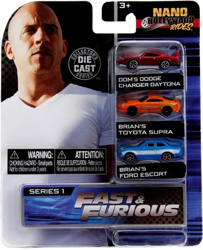 [FF-MYSTERY-NANO-JADA] Jada Toys Fast & Furious Nano Hollywood Rides