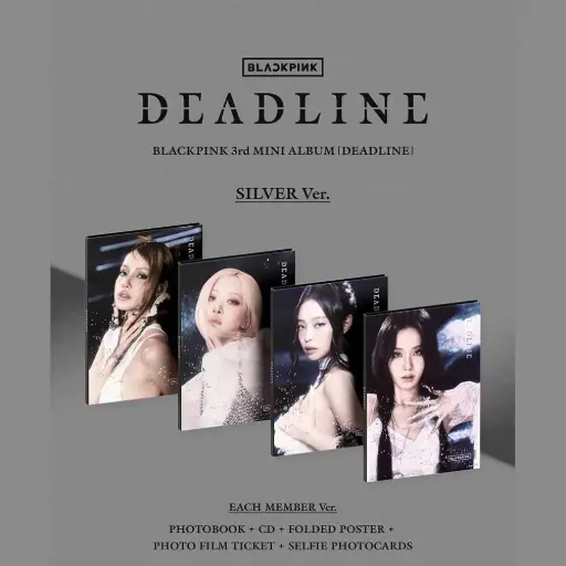 Blackpink The 3rd Mini Album Deadline Silver