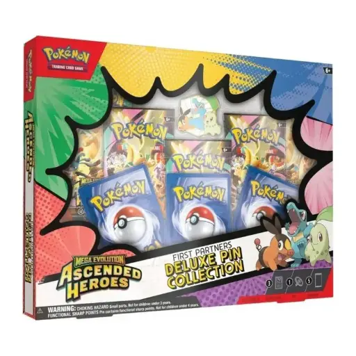 Pokémon TCG First Partners Deluxe Pin Español