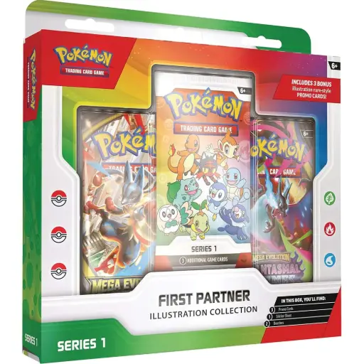 Pokémon TCG First Partner Illustration Collection Español