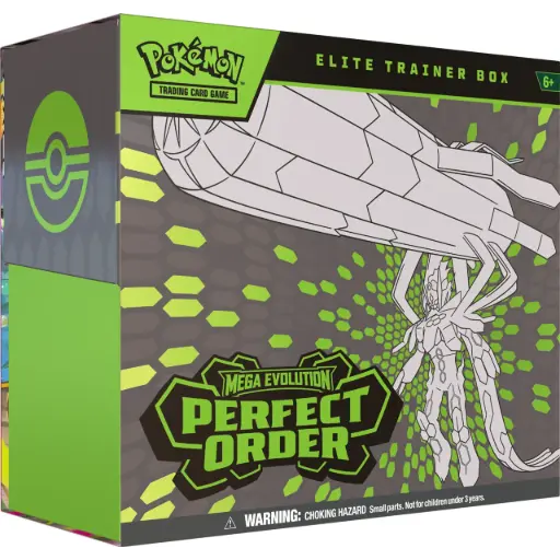 Pokémon TCG Mega Evolution  Perfect Order Elite Trainer Box Español