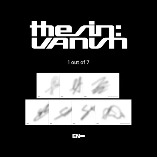 ENHYPEN THE SIN : VANISH ALBUM FIRMADO