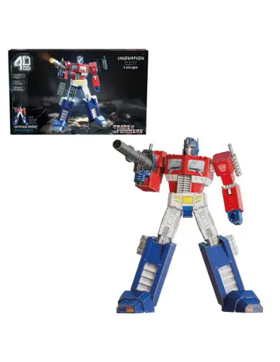 4D Build Transformers Rompecabezas Optimus Prime