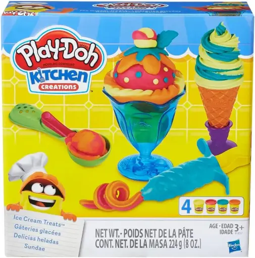 Play Doh Ice Cream Treats