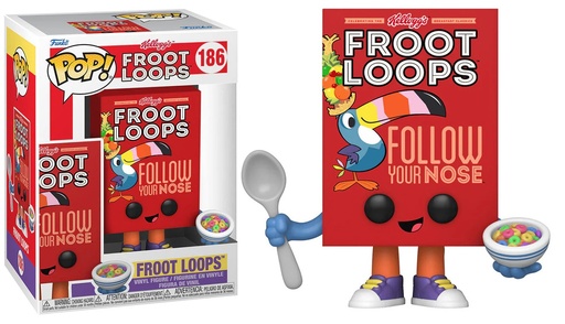 Funko Pop Kelloggs Froot Loops Froot Loops #186